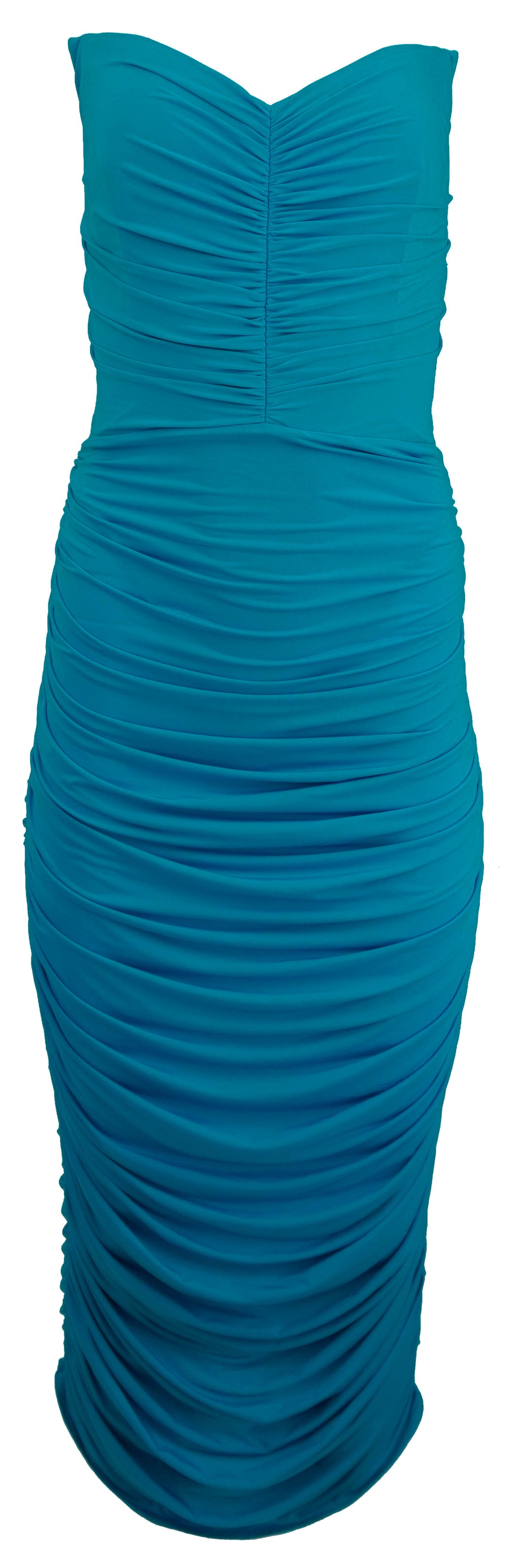 Alex Perry Dane Lycra Dress in Blue - Discounts on Brandon Maxwell at UAL