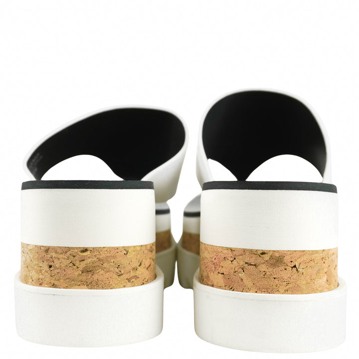 Stella McCartney Platform Sandals in White - Discounts on Stella McCartney at UAL