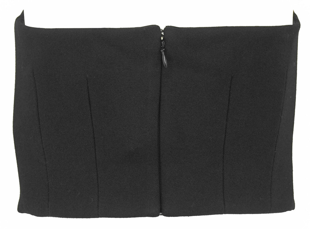 Wardrobe.NYC Cropped Corset in Black - Discounts on Wardrobe.NYC at UAL