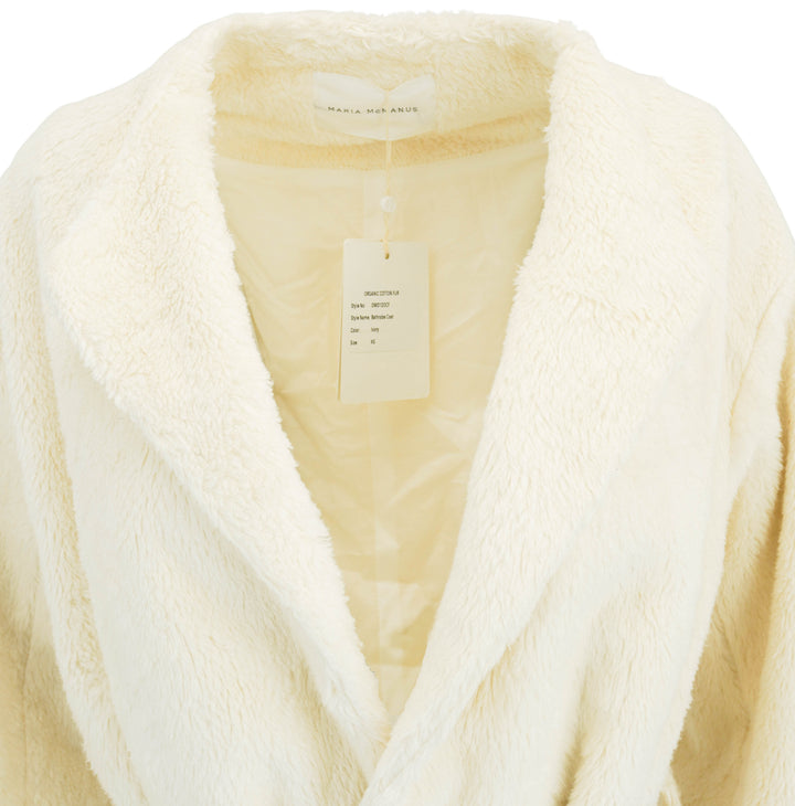 Maria McManus Bathrobe Coat in Cream - Discounts on Maria McManus at UAL