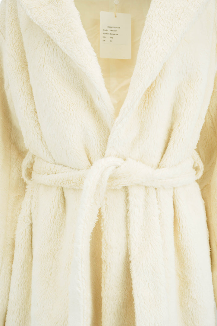 Maria McManus Bathrobe Coat in Cream - Discounts on Maria McManus at UAL