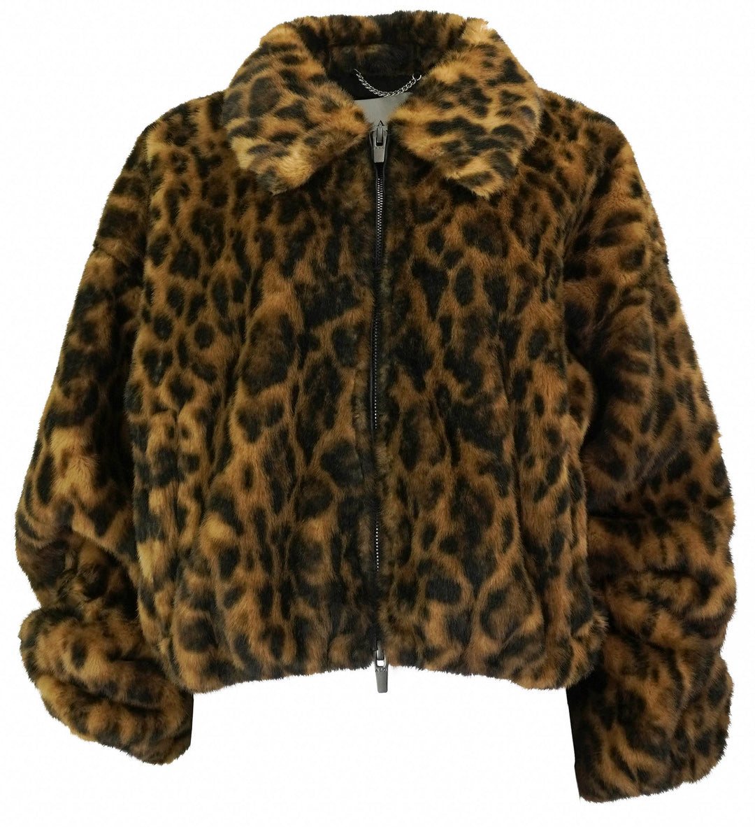 A.L.C. Esme Faux Fur Jacket in Leopard Print - Discounts on A.L.C. at UAL