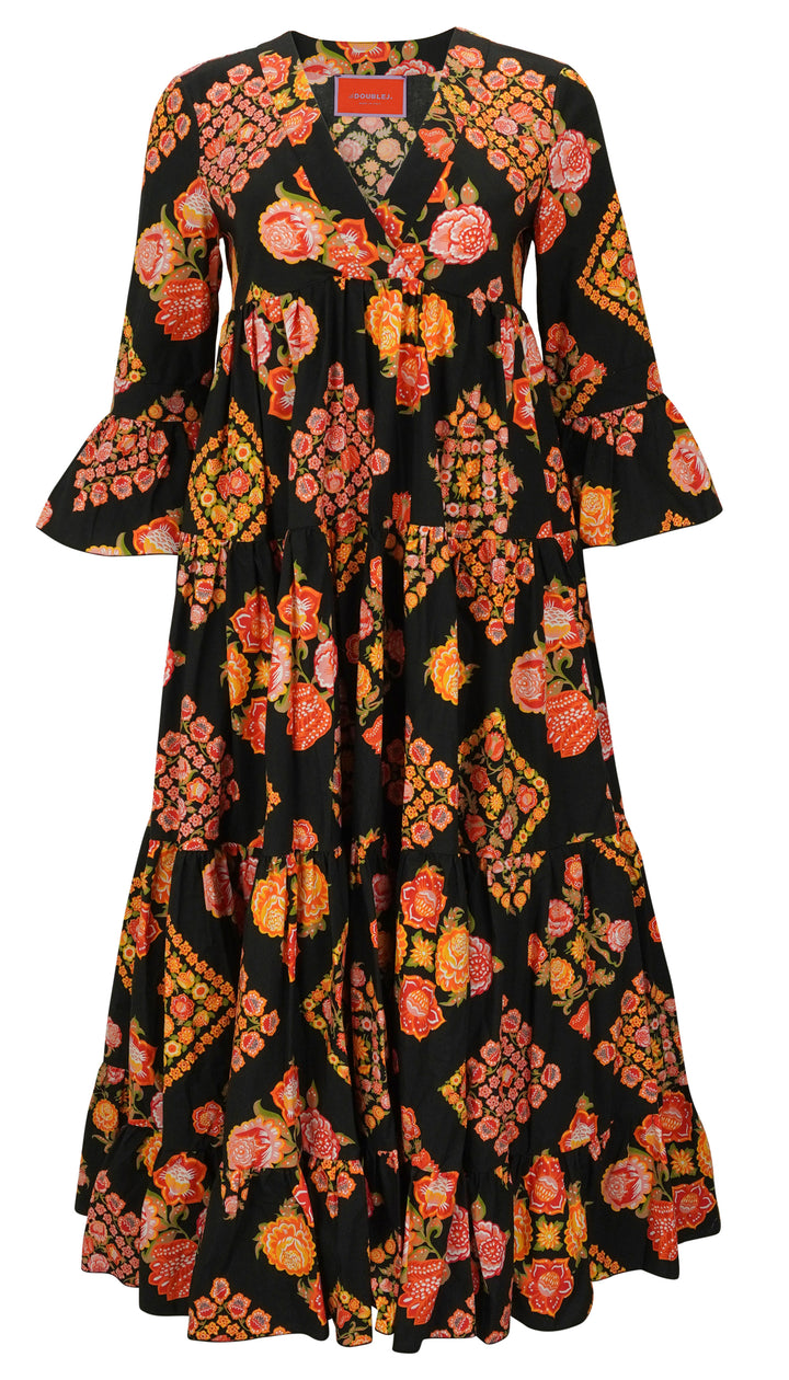 La DoubleJ. Jennifer Jane Dress in Cowgirl Nero
