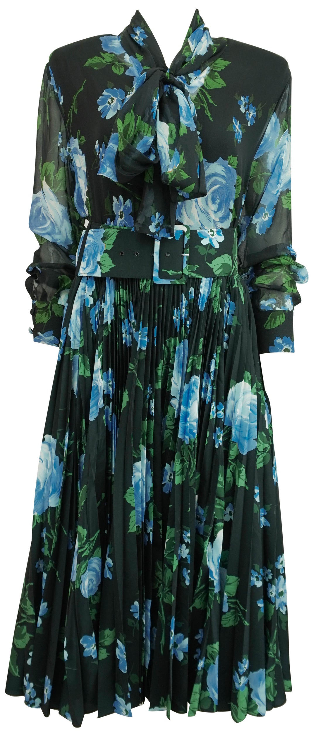 Richard Quinn Celine Dress in Black - Discounts on Richard Quinn at UAL