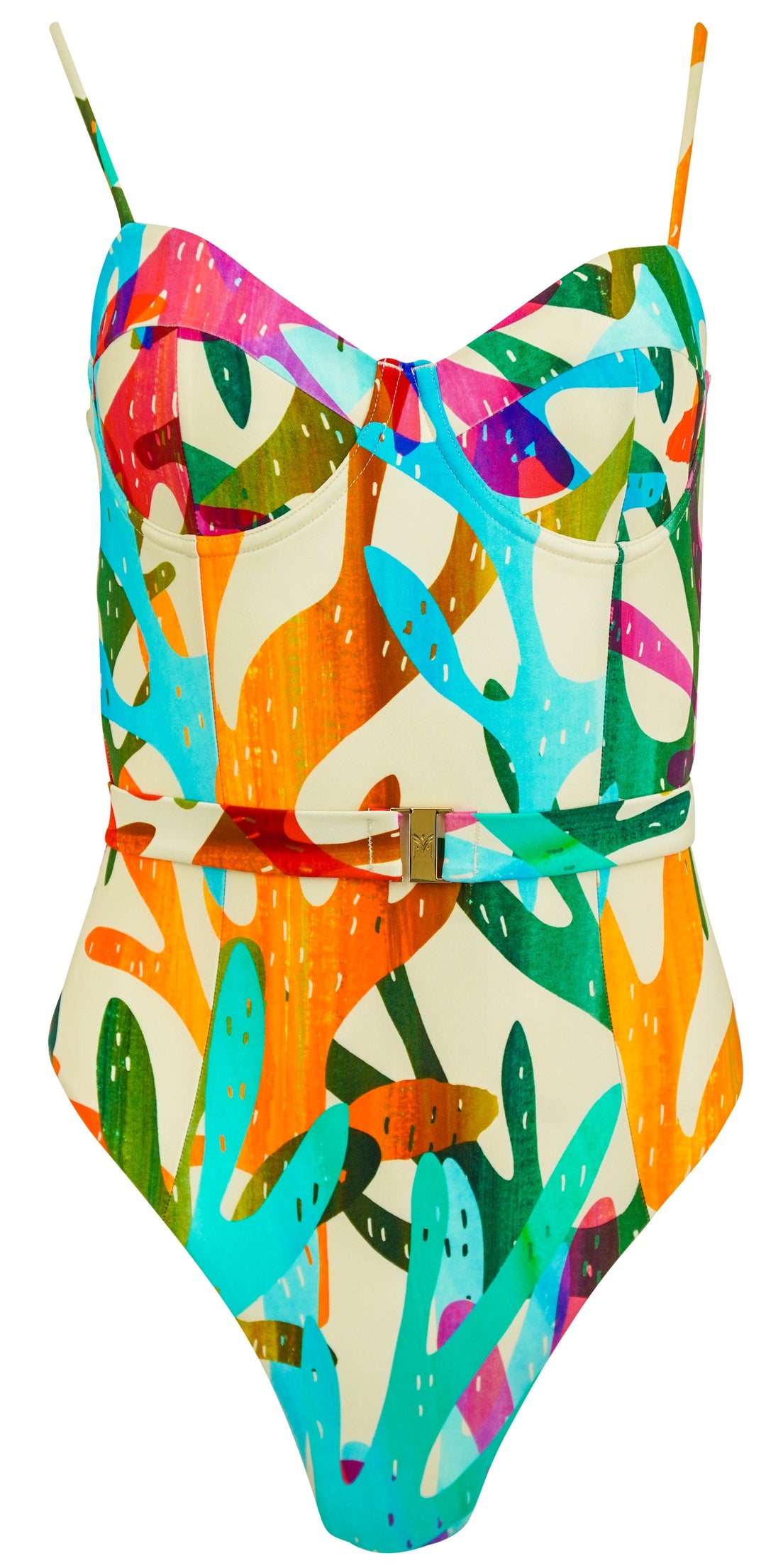 Milly Under The Sea One Piece Swimsuit in Rainbow Multi - Discounts on Milly at UAL