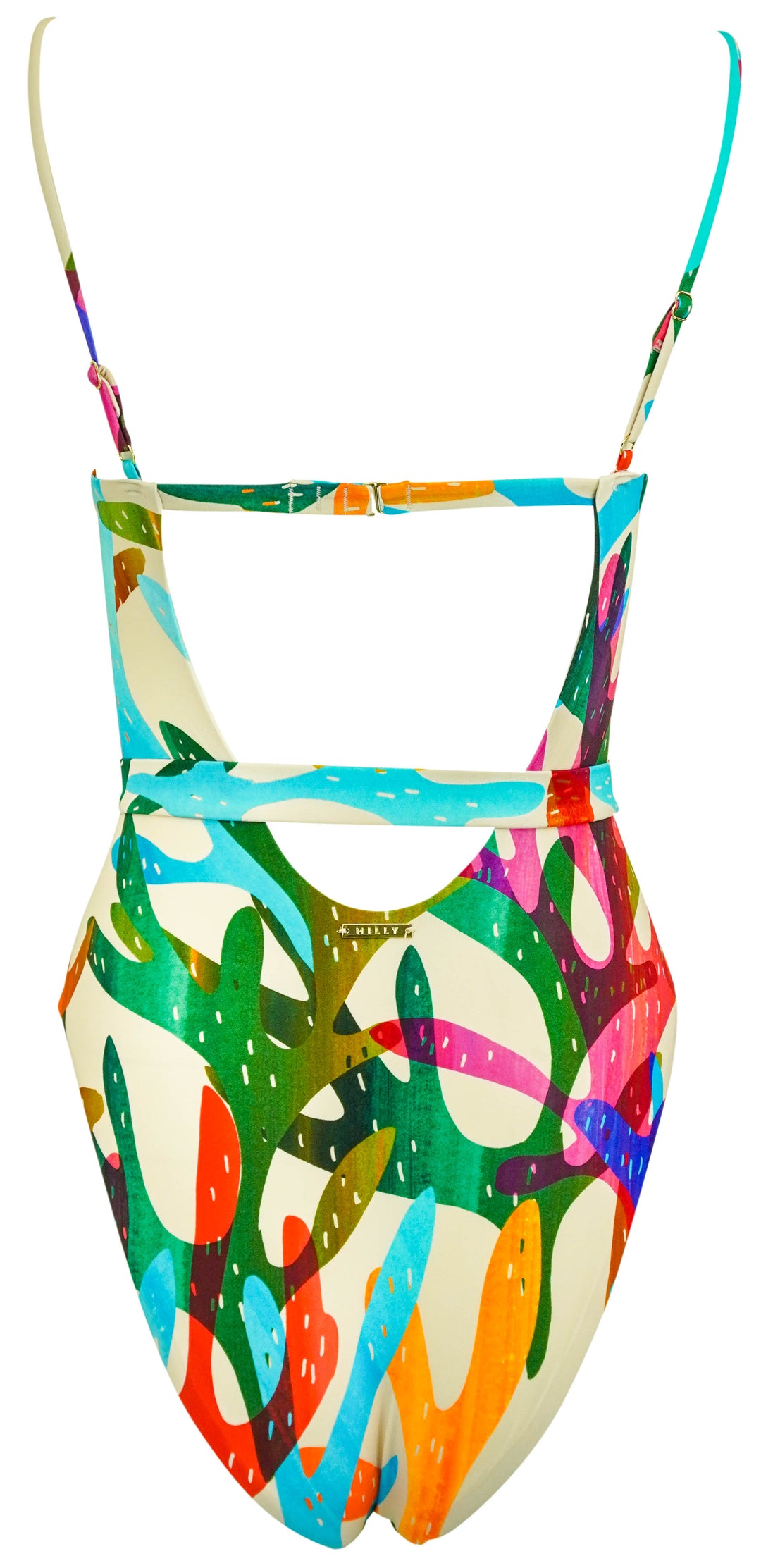 Milly Under The Sea One Piece Swimsuit in Rainbow Multi - Discounts on Milly at UAL