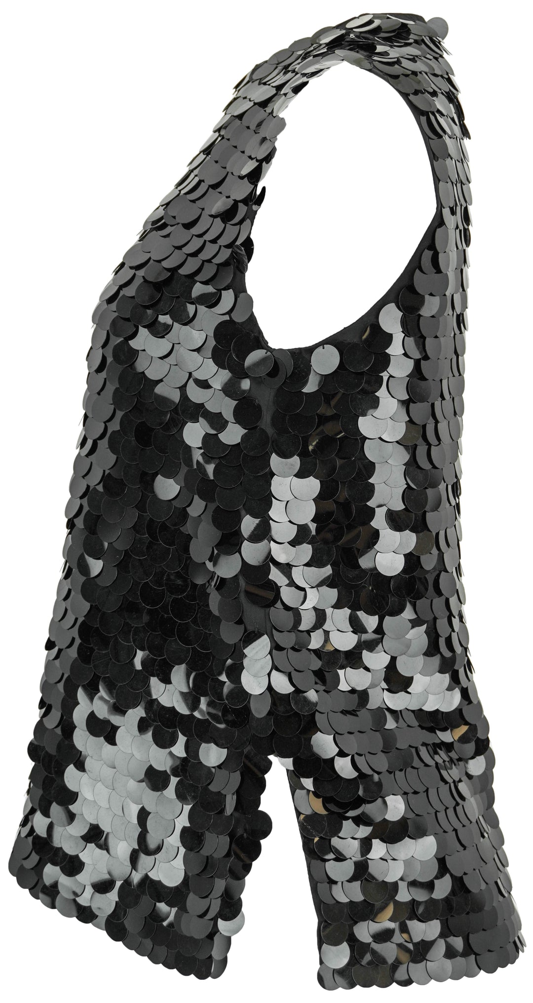 Christian Wijnants Takoda Top in Black Sequin