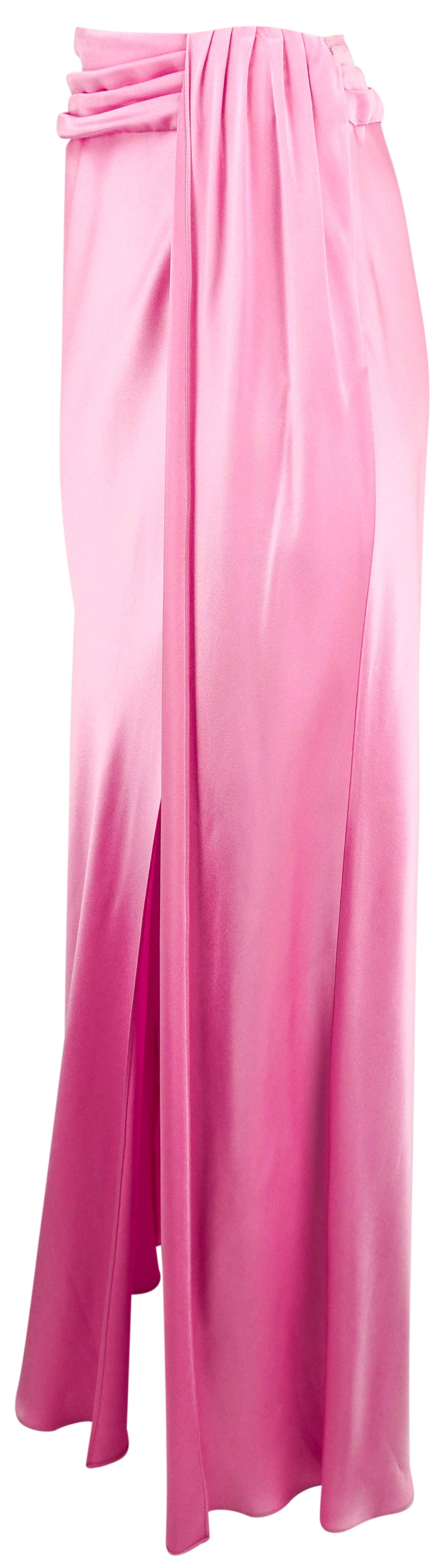 LaPointe Asymmetric Skirt in Hibiscus - Discounts on LaPointe at UAL