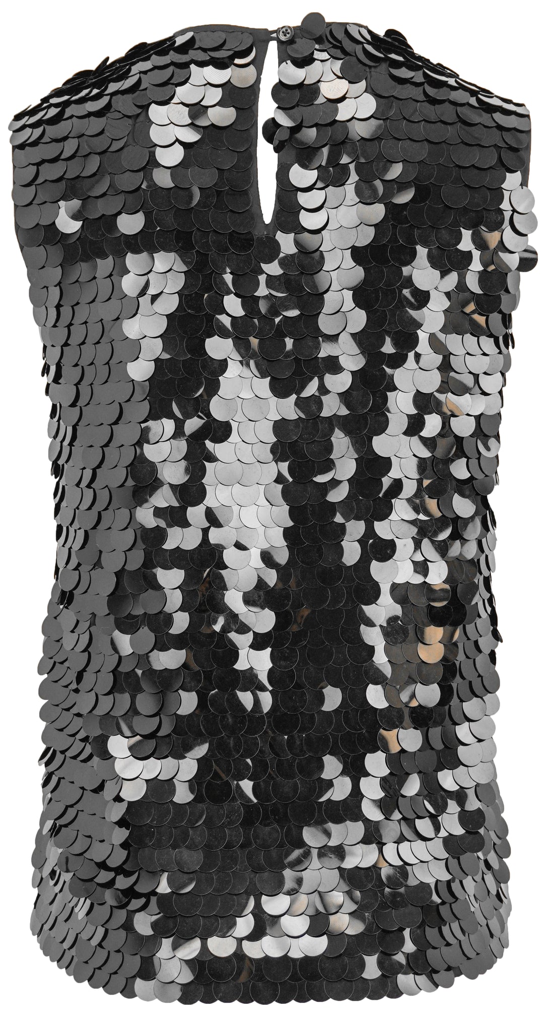 Christian Wijnants Takoda Top in Black Sequin