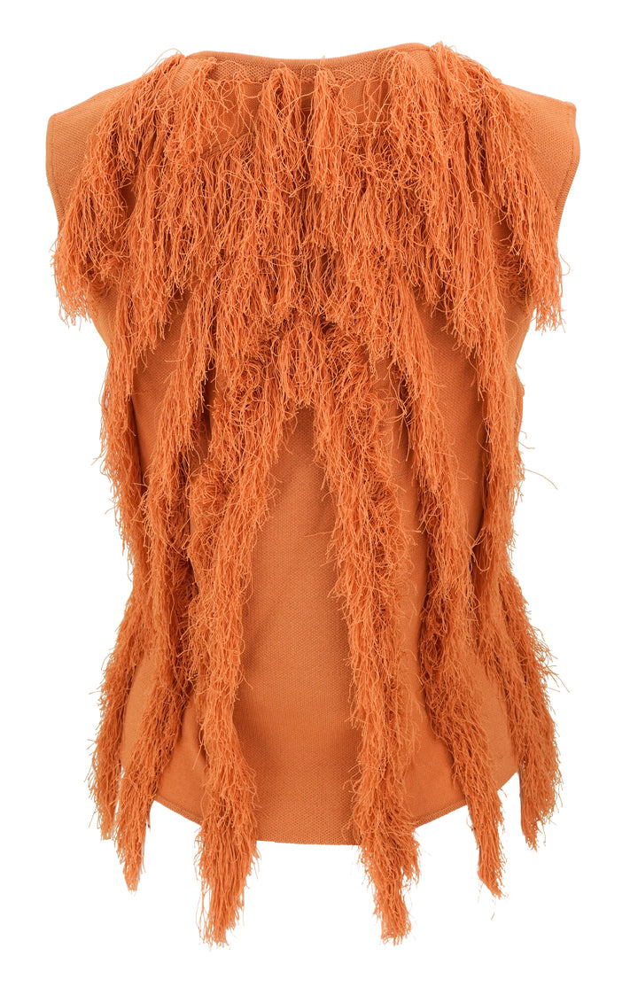 Ulla Johnson Bonnie Sleeveless Knit Top in Tulip