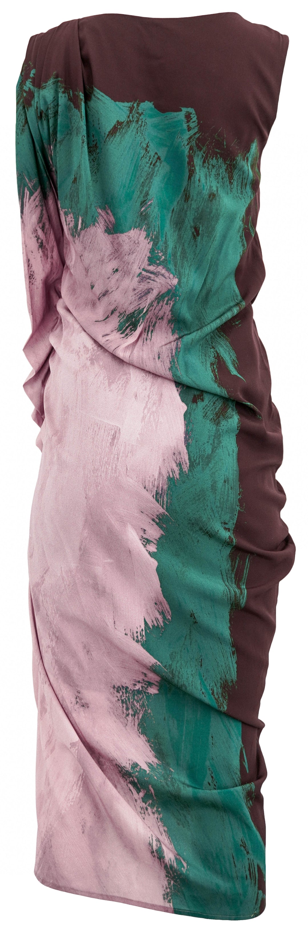 Dries Van Noten Asymmetrical Dress In Pink - Discounts on Dries Van Noten at UAL