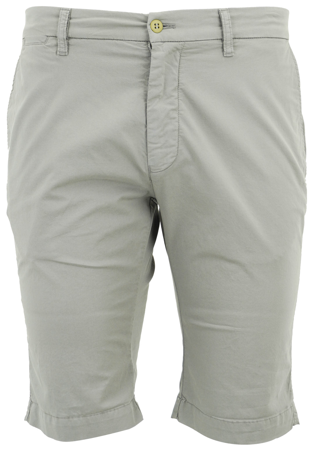 Mason's London Chino Bermuda Shorts in Light Grey - Discounts on Mason's at UAL