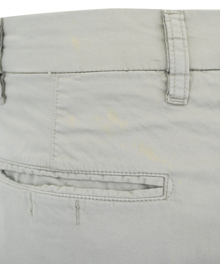 Mason's London Chino Bermuda Shorts in Light Grey - Discounts on Mason's at UAL