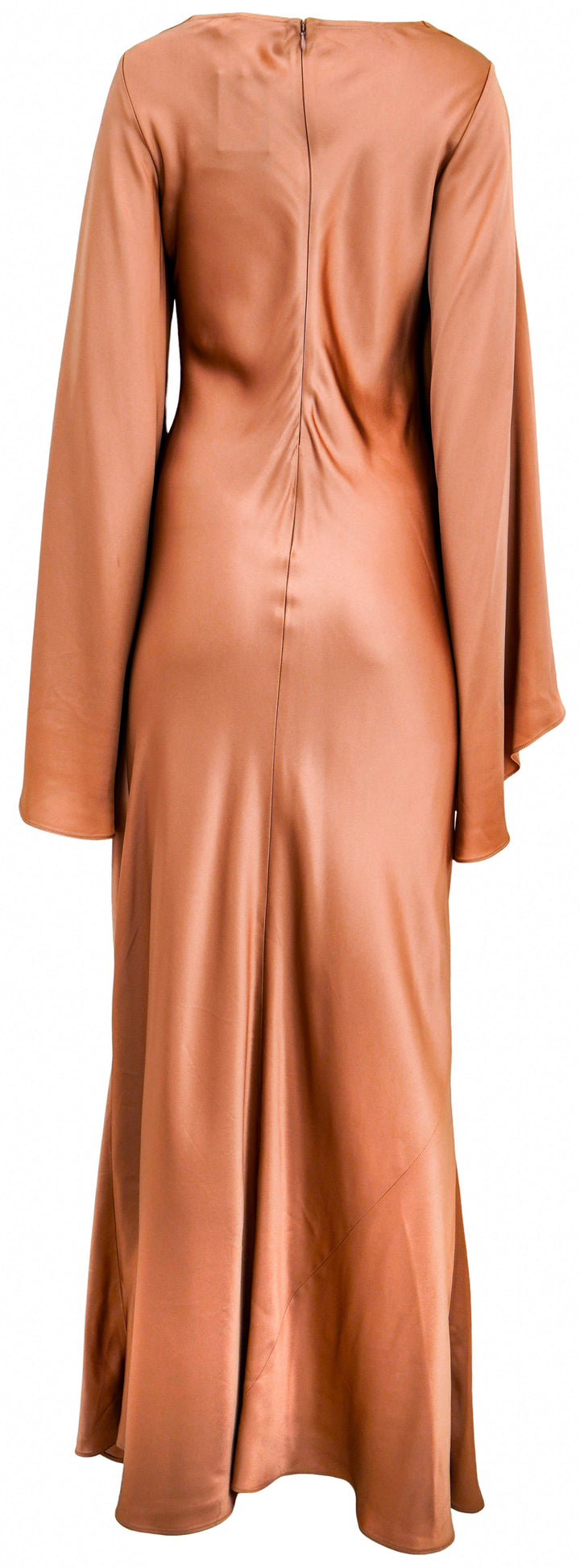 Lapointe Long Sleeve Maxi Dress in Mauve - Discounts on LAPOINTE at UAL
