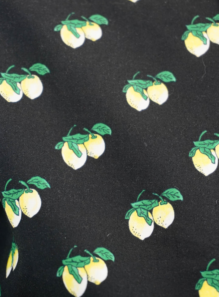 La DoubleJ. Aviator Jumpsuit in Black Limoncello Print - Discounts on La DoubleJ. at UAL