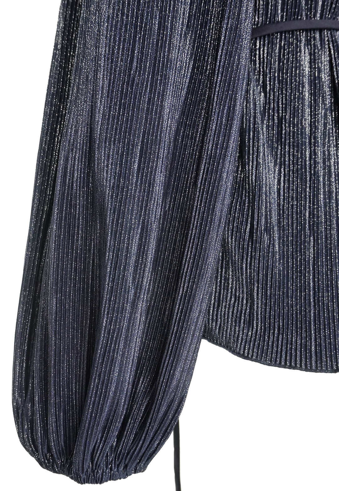 Jonathan Simkai Plisse Wrap Top in Midnight - Discounts on Jonathan Simkhai at UAL