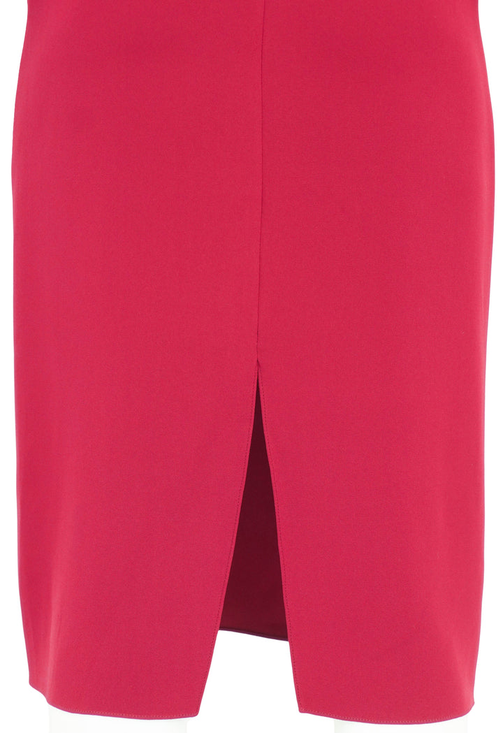 Altuzarra Danielle Sheer Sleeve Midi Dress in Syrah