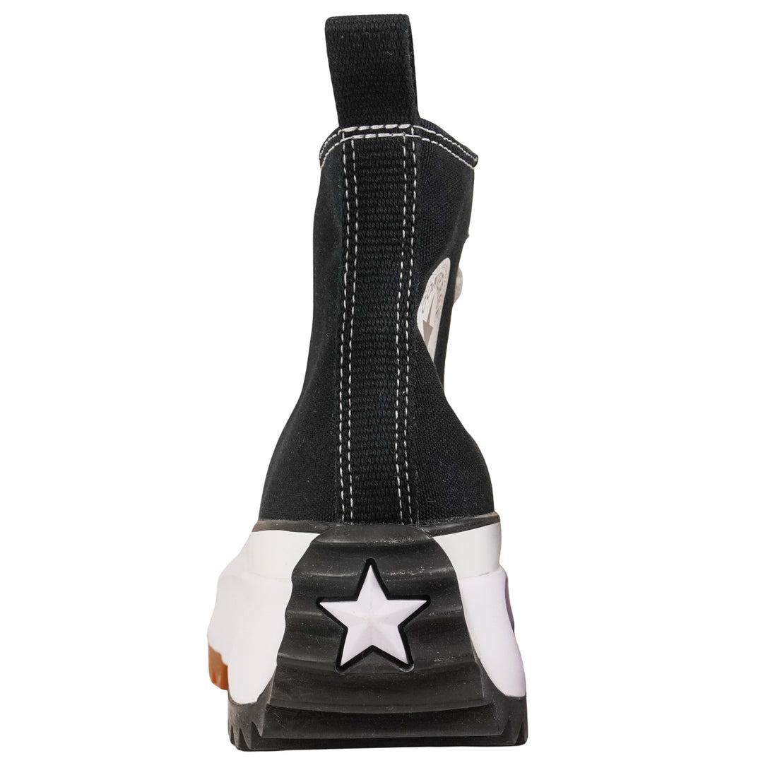 Converse Run Star Hike Platform Sneakers in Black and White