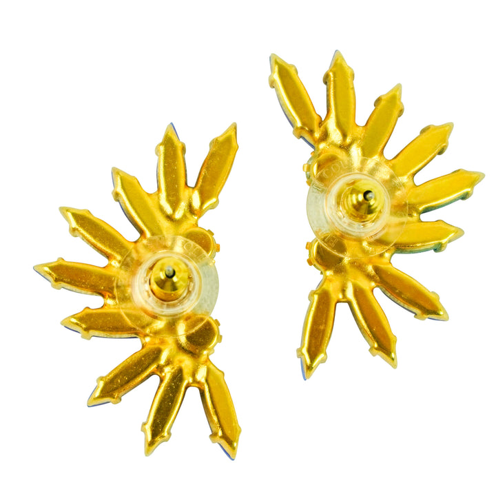 Elizabeth Cole Jacinta Earrings in Royal/Yellow - Discounts on Elizabeth Cole at UAL