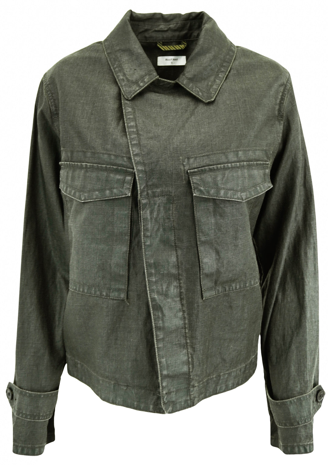 Billy Reid Field Jacket in Forest Green - Discounts on Billy Reid at UAL