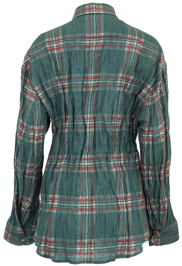 R13 Relaxed Workshirt in Marsh Green