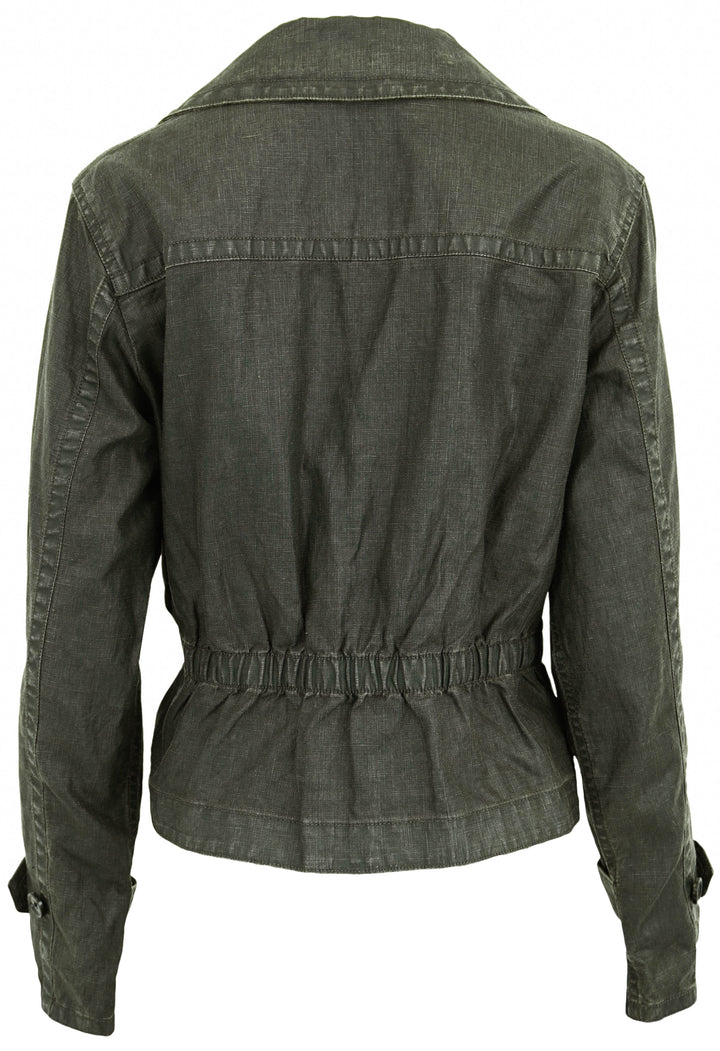 Billy Reid Field Jacket in Forest Green - Discounts on Billy Reid at UAL
