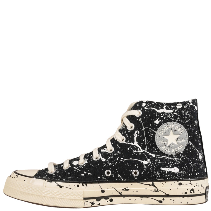 Converse Chuck 70 High Top Sneakers in Archive Paint Splatter Black