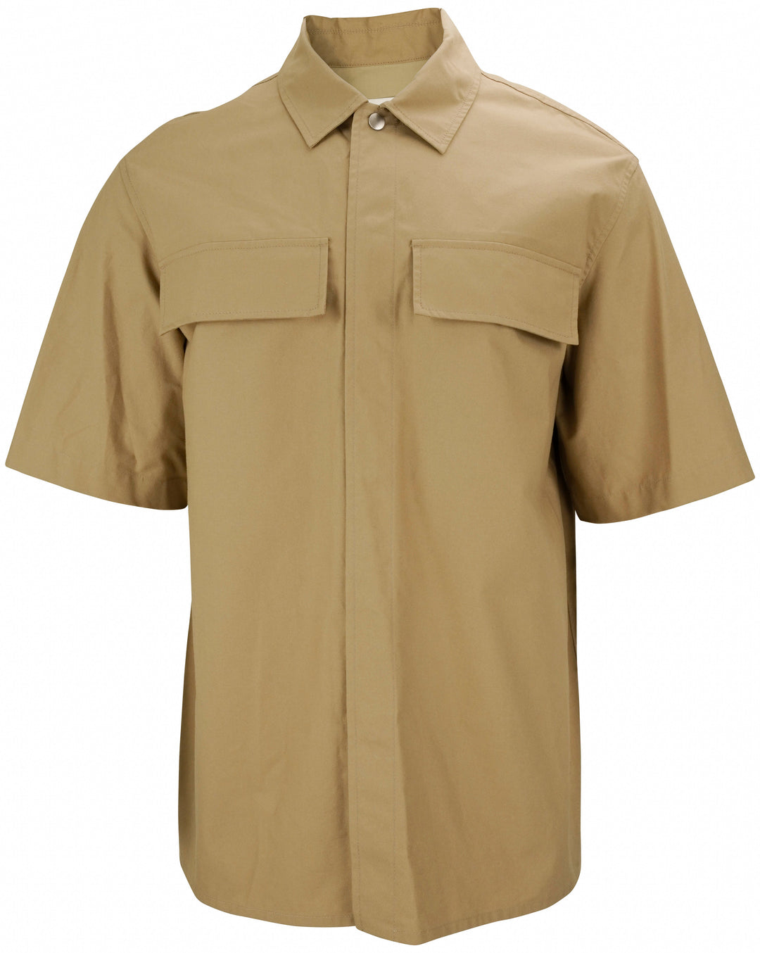 Jil Sander Water Repellant Shirt in Cereal - Discounts on Jil Sander at UAL