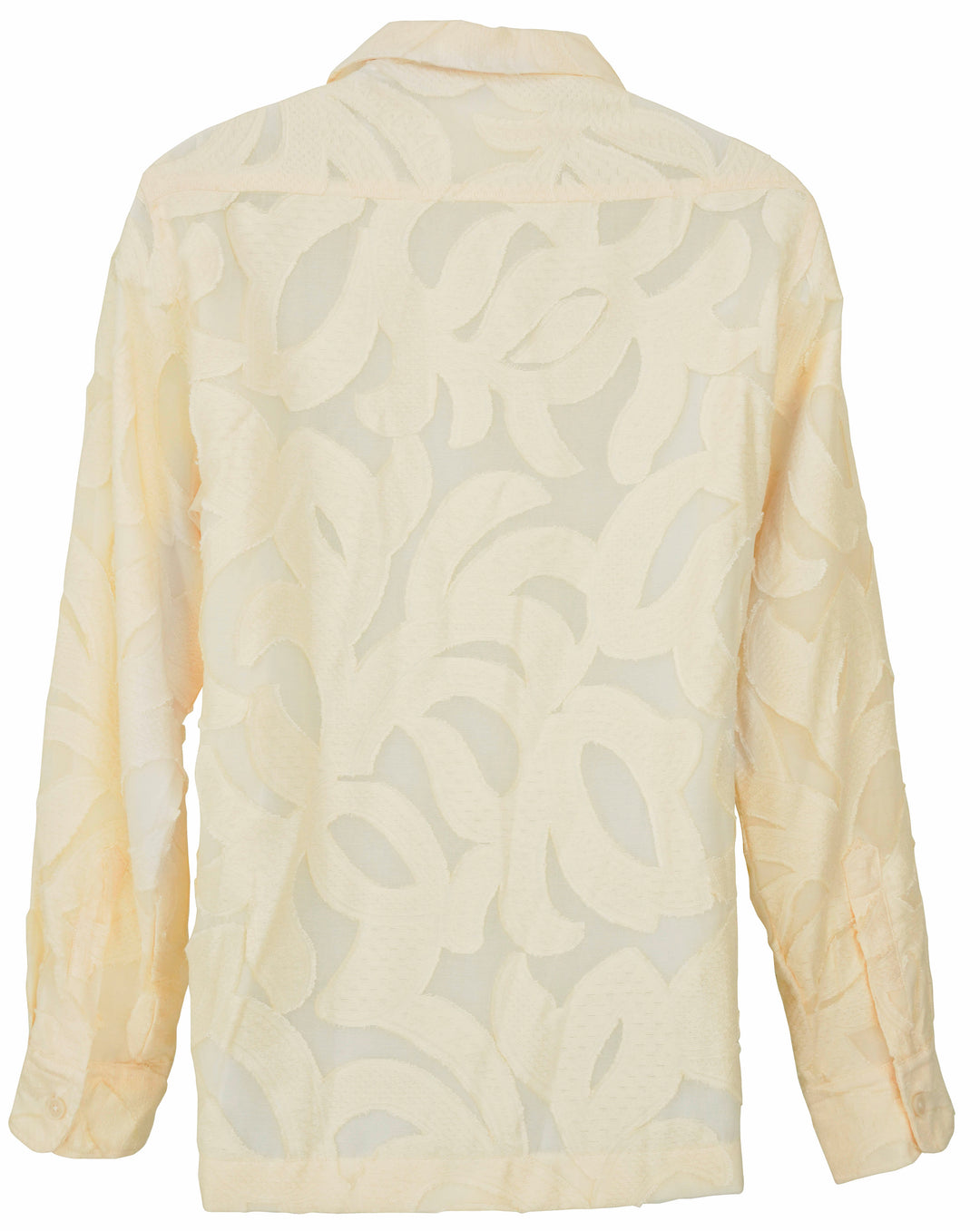 NN.07 Hank Long Sleeve Shirt in Off White - Discounts on NN. 07 at UAL