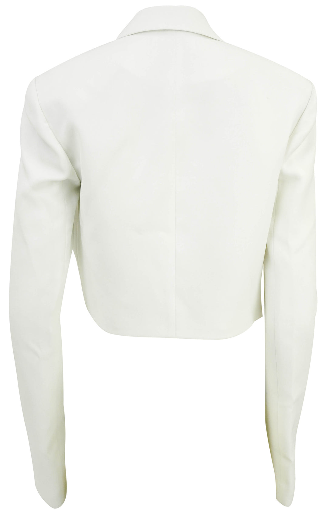 Ilá Bridal Luna Crop Blazer in White - Discounts on Ilá at UAL