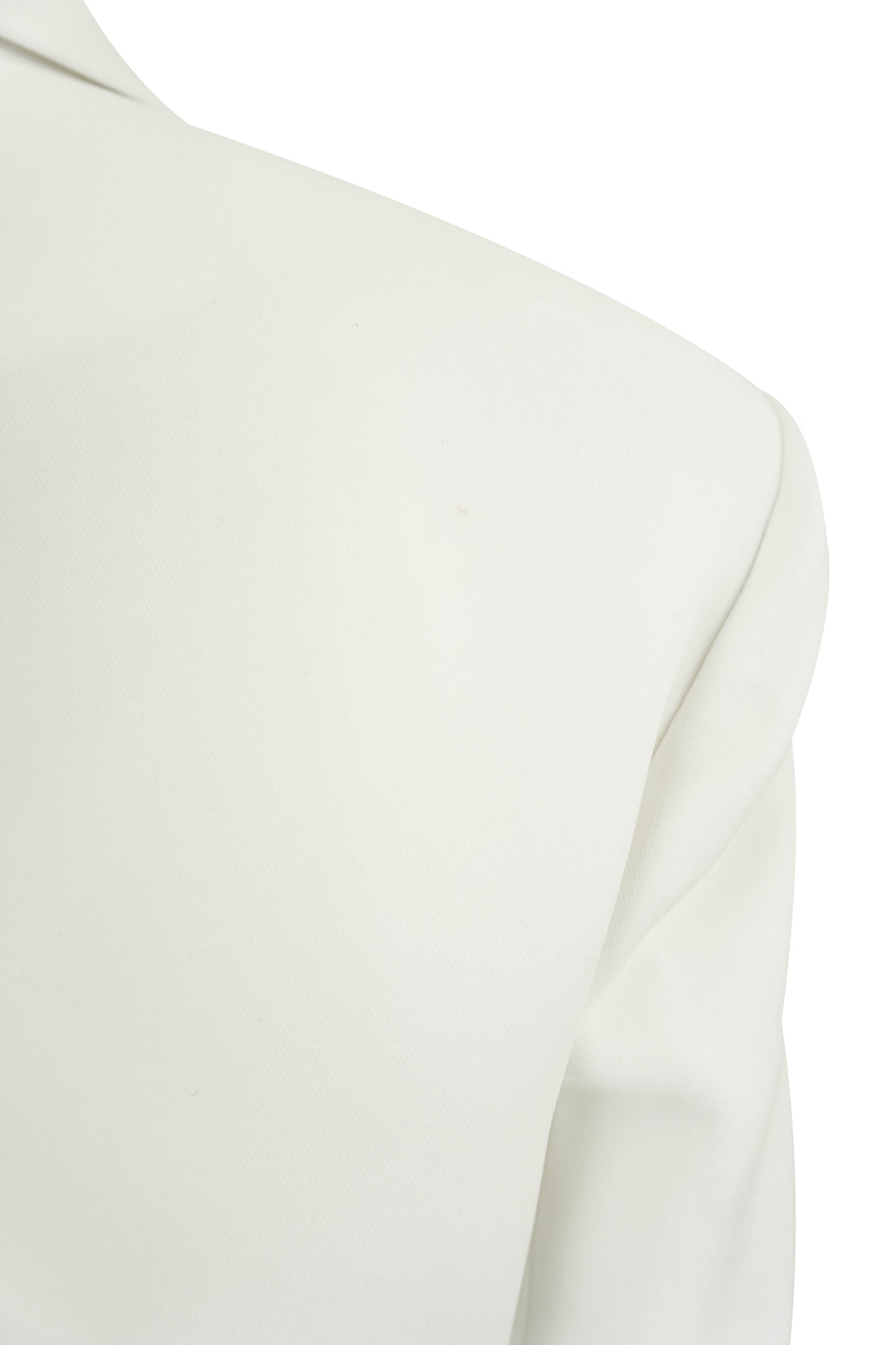 Ilá Bridal Luna Crop Blazer in White - Discounts on Ilá at UAL