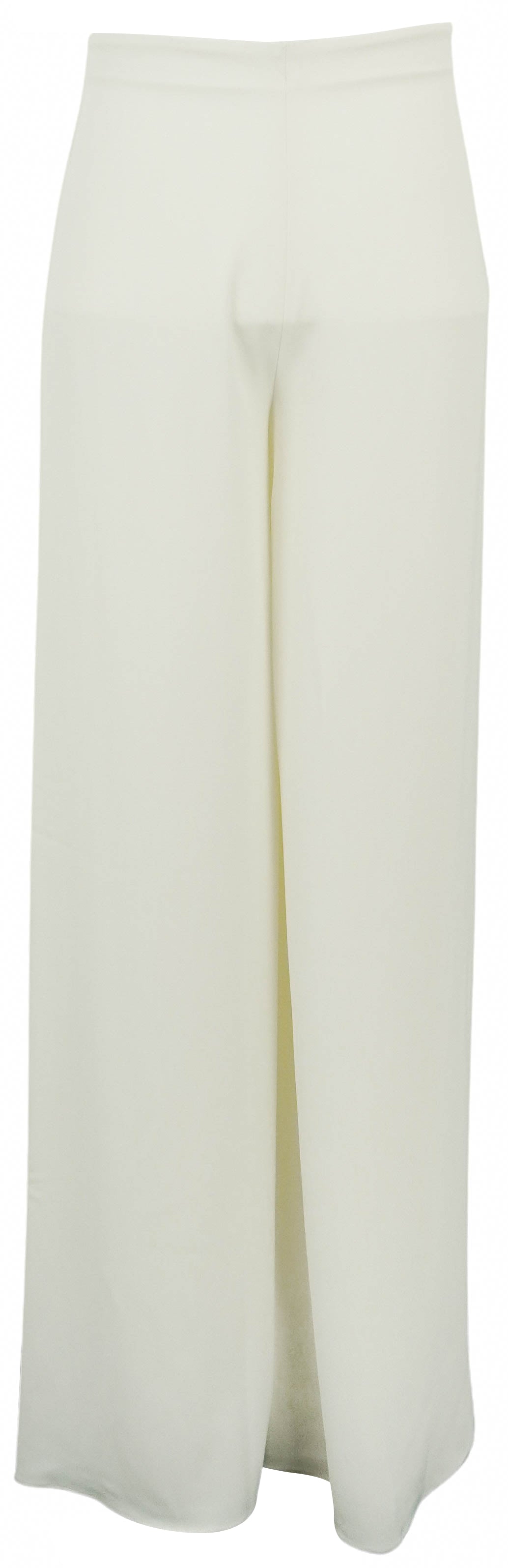 Andres Otálora Wide Leg Pants in Off White - Discounts on Andres Otálora at UAL
