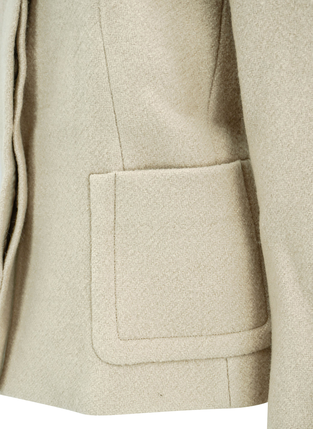 Dries Van Noten Long Sleeved Jacket in Beige - Discounts on Dries Van Noten at UAL