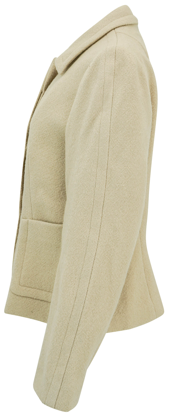 Dries Van Noten Long Sleeved Jacket in Beige - Discounts on Dries Van Noten at UAL