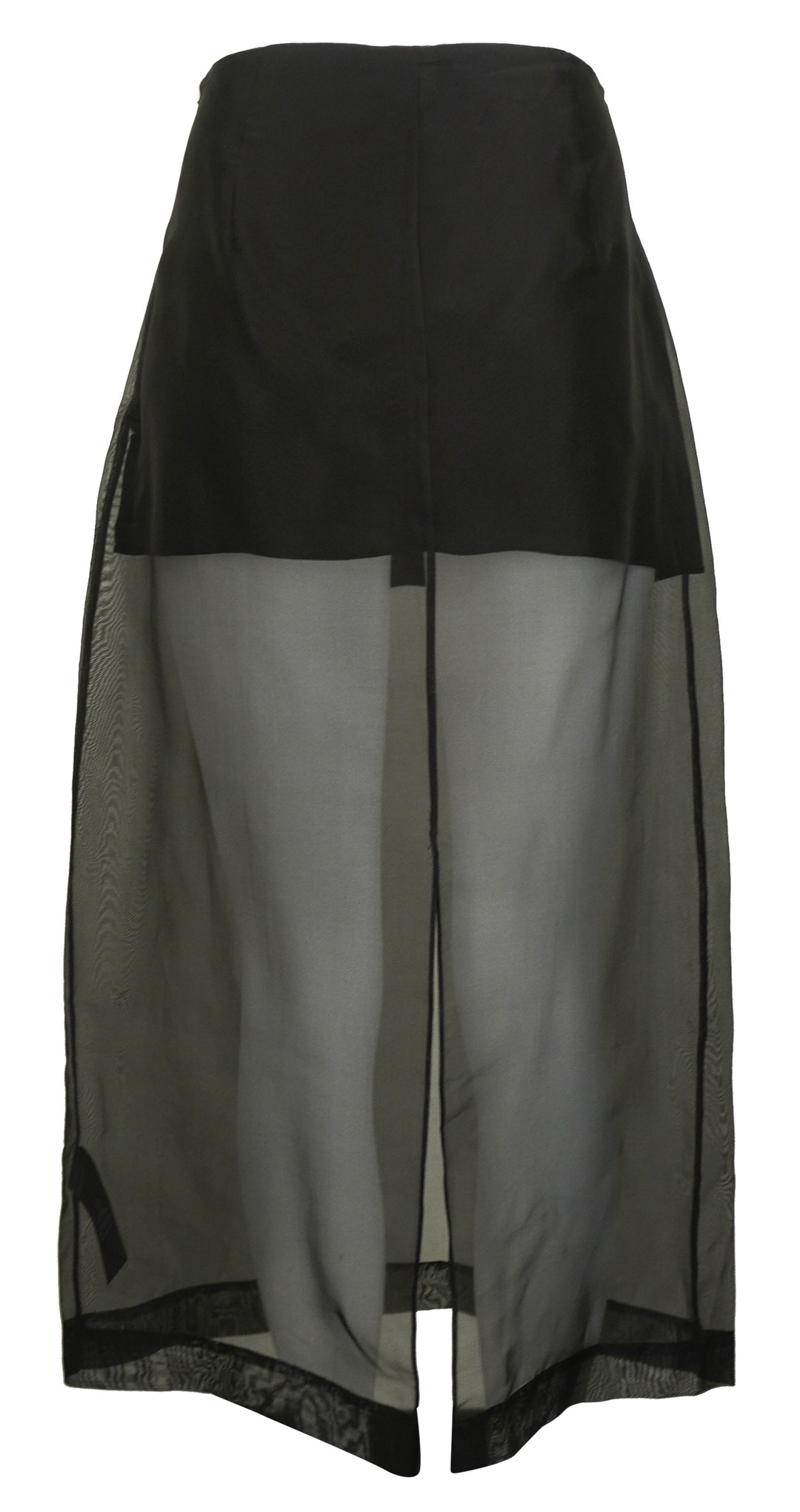 Frame The Silk Organza Skirt in Black - Discounts on Frame at UAL