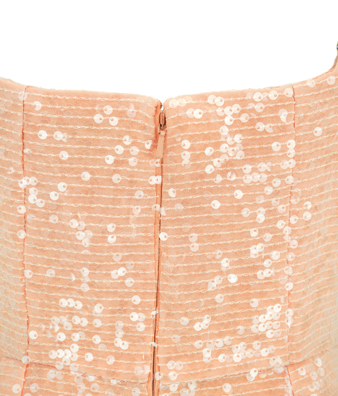 Erdem Embellished Dress in Peach