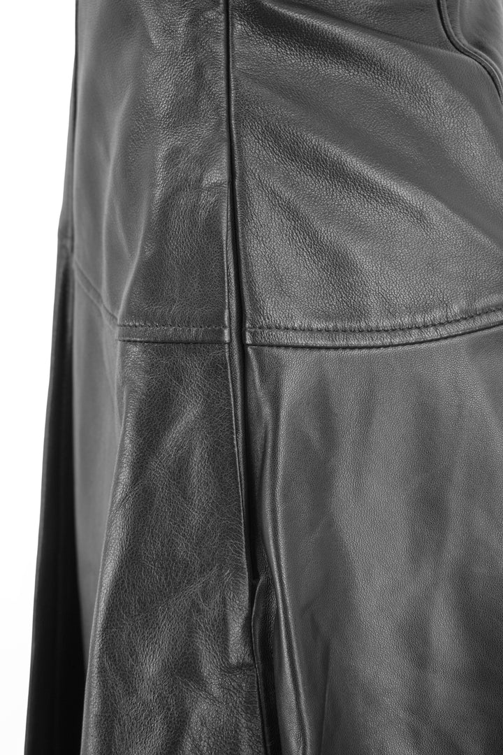 Ulla Johnson Thais Leather Dress in Black