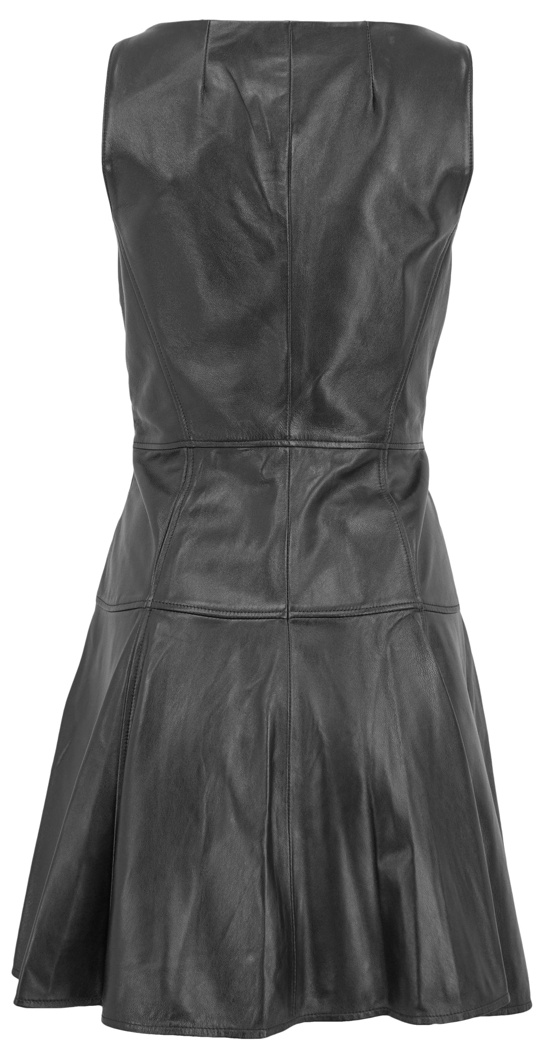 Ulla Johnson Thais Leather Dress in Black