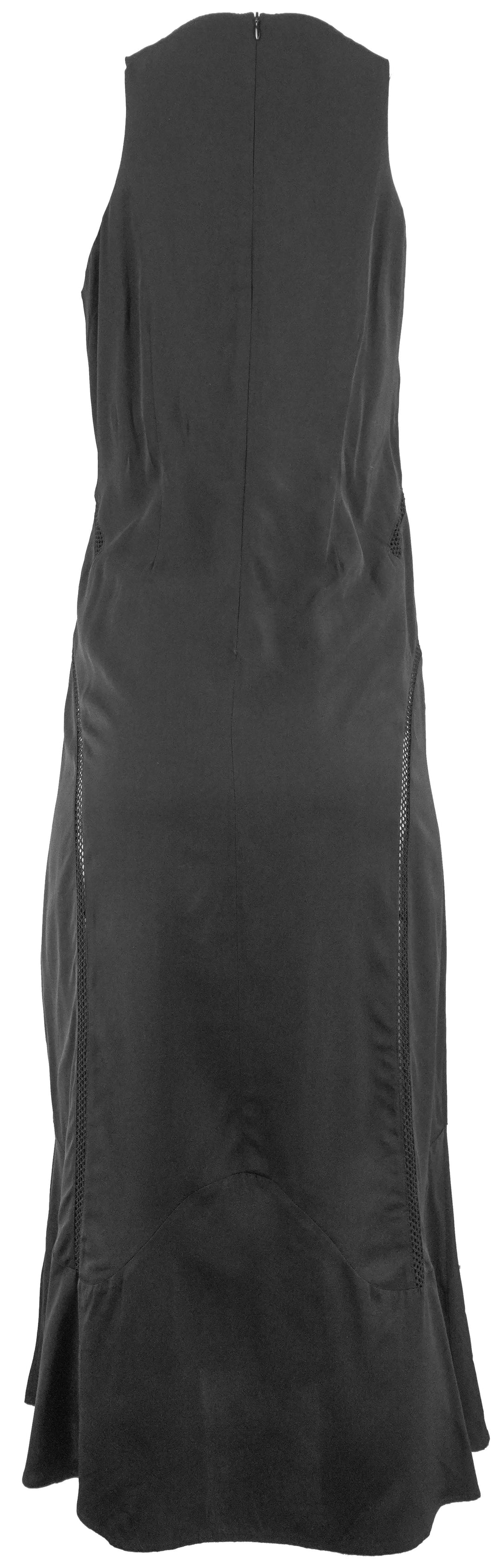 RÓHE Embroidered Tank Dress in Black - Discounts on RÓHE at UAL