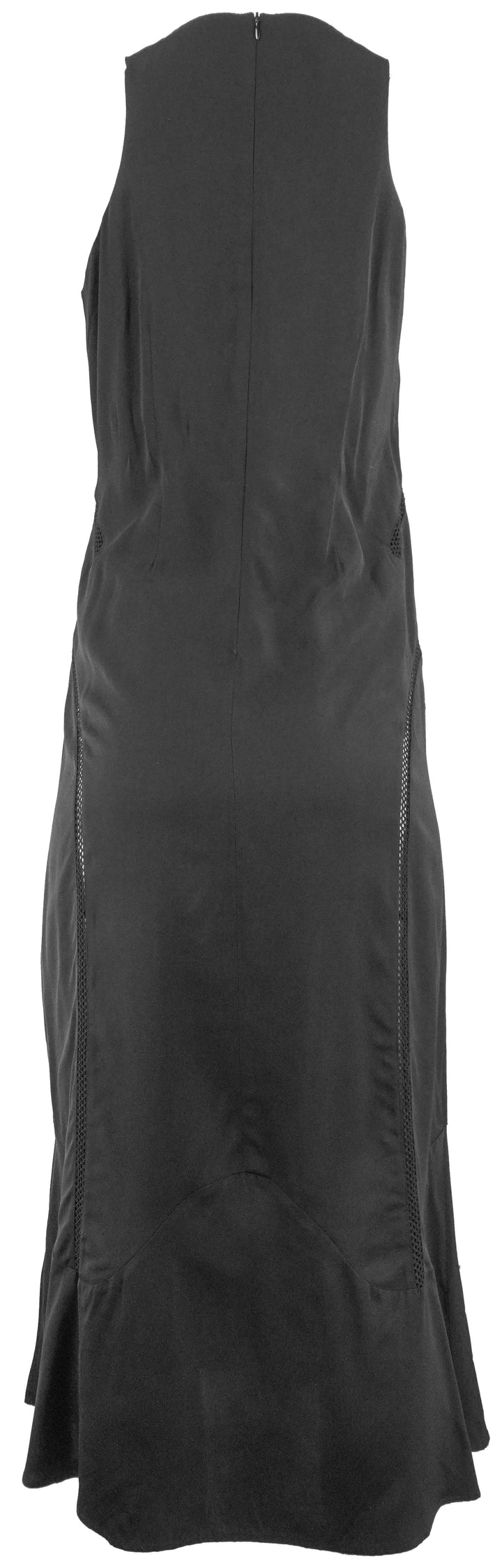 RÓHE Embroidered Tank Dress in Black - Discounts on RÓHE at UAL