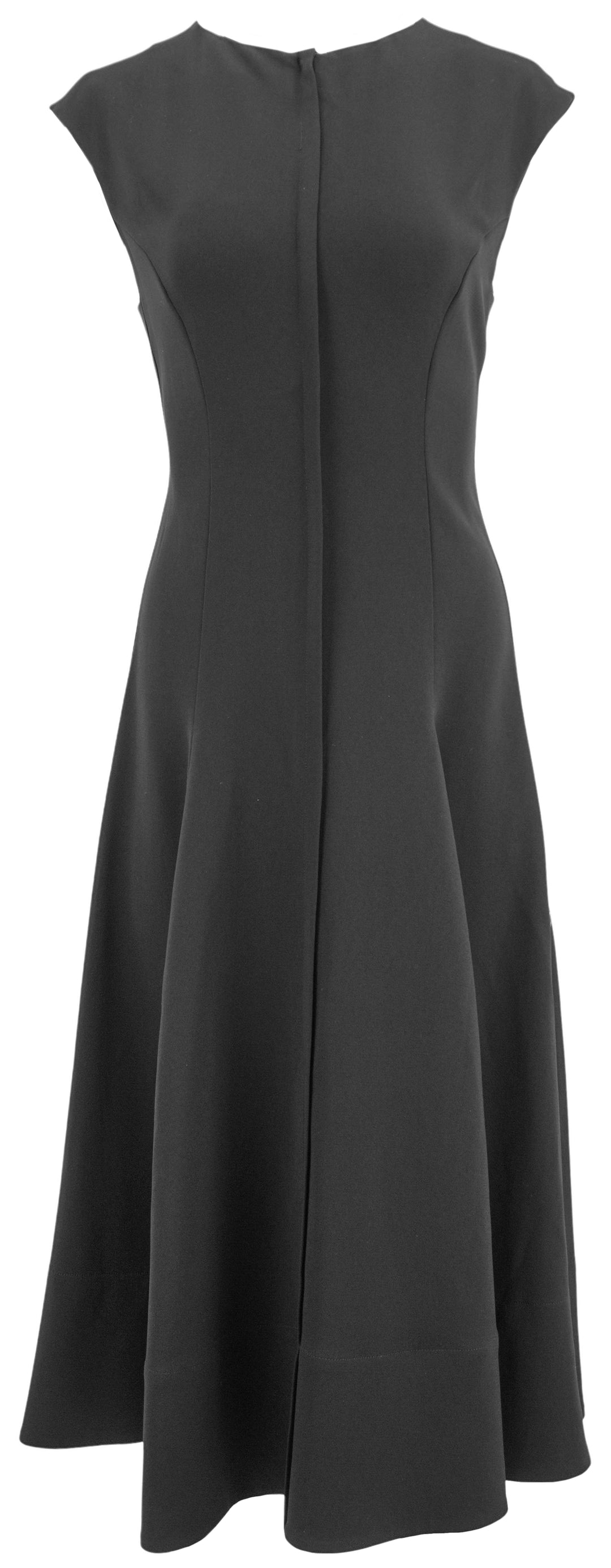 Proenza Schouler Chantal Fit & Flare Dress in Black