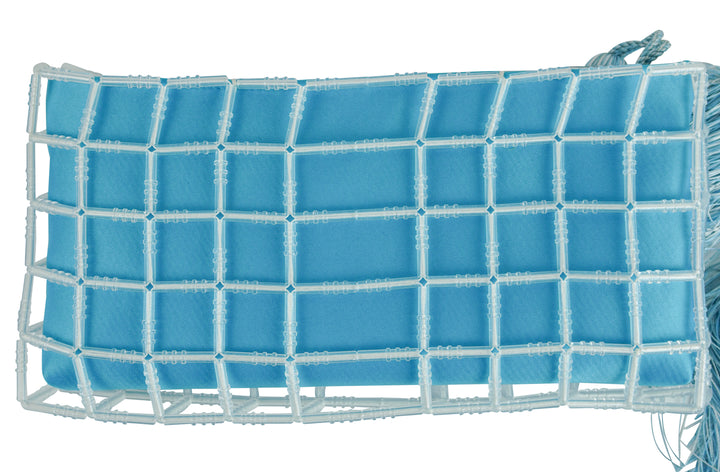 Carolina Santo Domingo Stella Clutch in Blue - Discounts on Carolina Santo Domingo at UAL