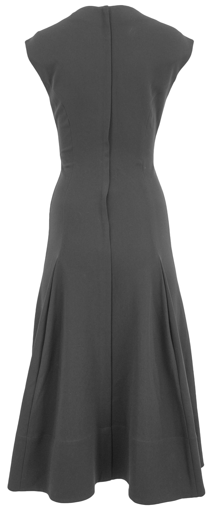 Proenza Schouler Chantal Fit & Flare Dress in Black