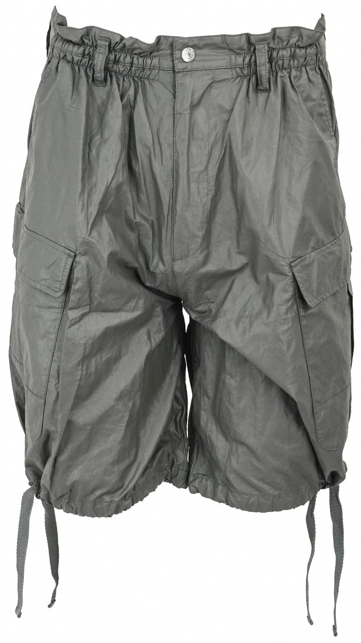 Dsquared Coated Cargo Shorts in Grey - Discounts on Dsquared at UAL