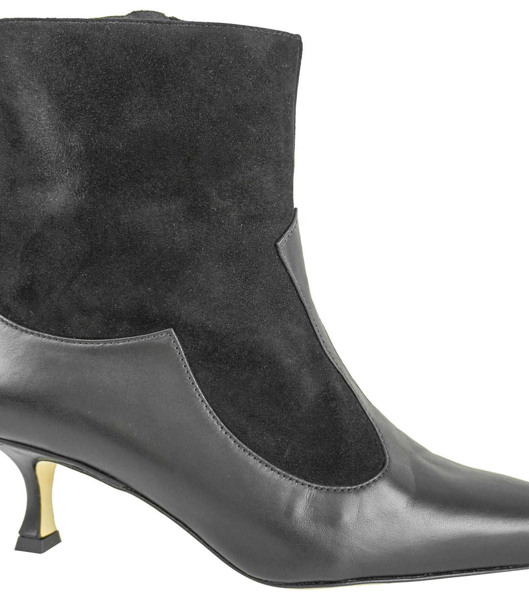 Manolo Blahnik Atalanta Bootie in Black - Discounts on Manolo Blahnik at UAL