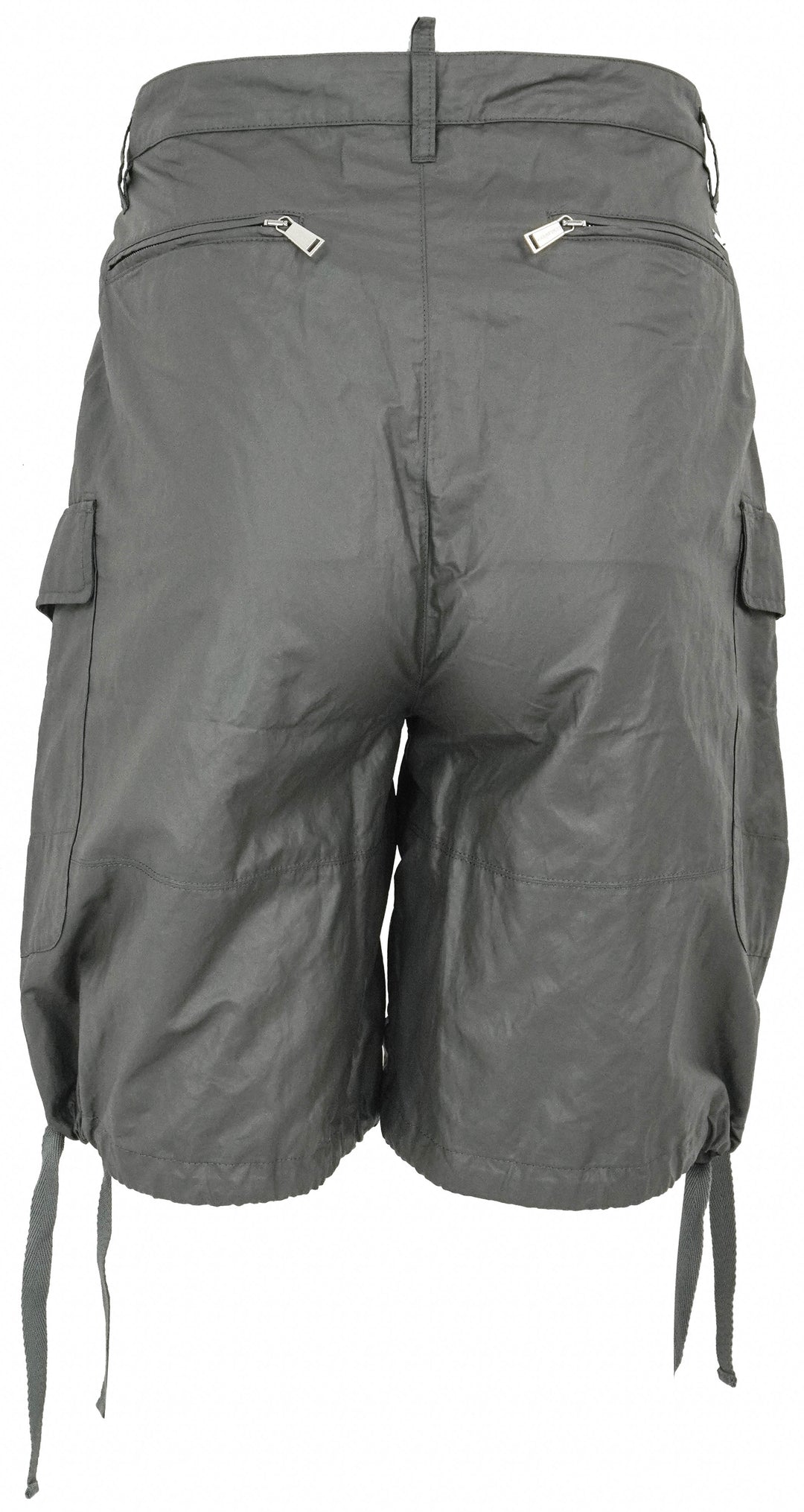 Dsquared Coated Cargo Shorts in Grey - Discounts on Dsquared at UAL