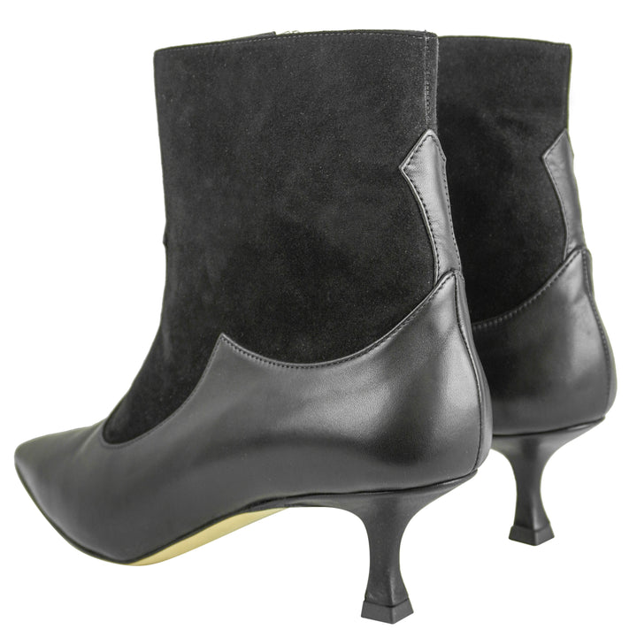 Manolo Blahnik Atalanta Bootie in Black - Discounts on Manolo Blahnik at UAL