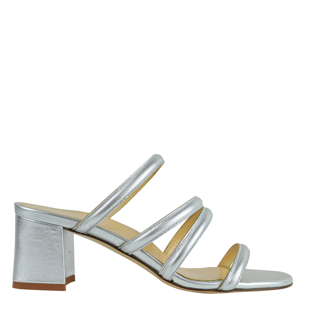 Marion Parke Stefi Sandals in Silver - Discounts on Marion Parke at UAL