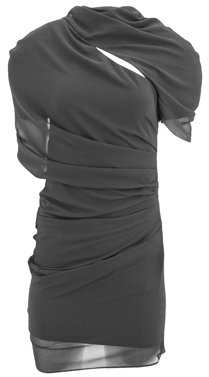 Jacquemus La Robe Castagna Dress in Black
