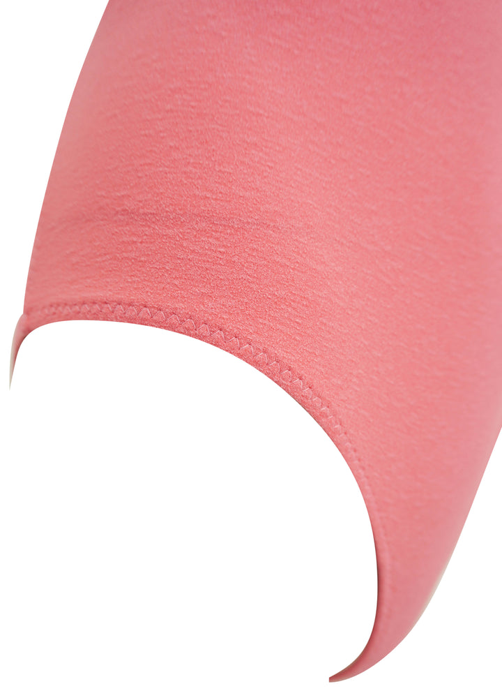 Lisa Marie Fernandez Smocked One Piece Swimsuit in Pink - Discounts on Lisa Marie Fernandez at UAL